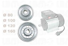 POULIE pour Moteur électrique Ø 80 - 100 - 120 - 160 mm /  Axe 19 - 24 - 28 mm