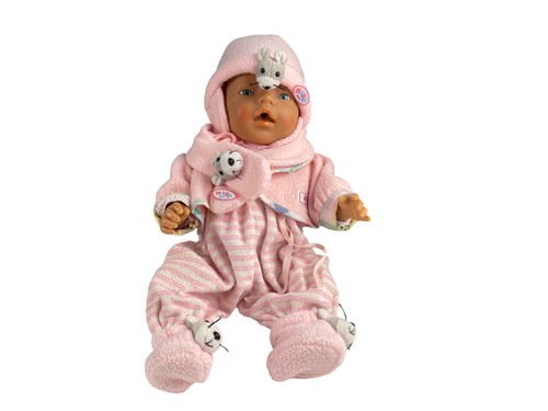 Poupée zapf vinyl baby born - vinyl,