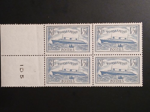 Bloc timbres france - 4, 1935