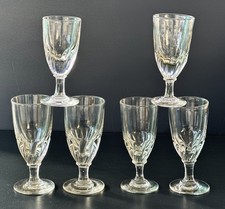 6 anciens verres à Absinthe