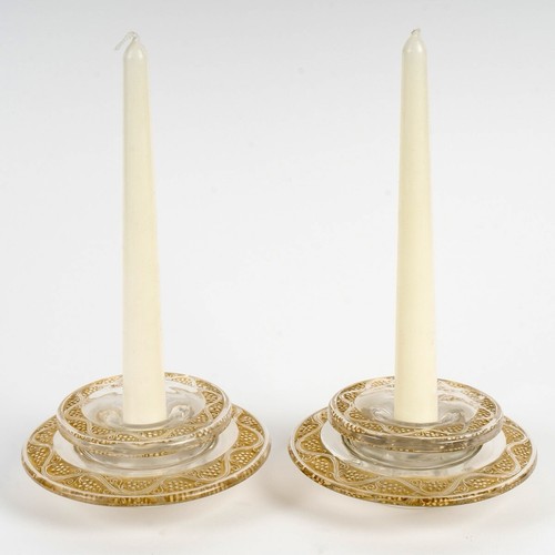 Bougeoirs art deco - 2,