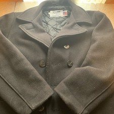 Schott Navy Peacoat, Black