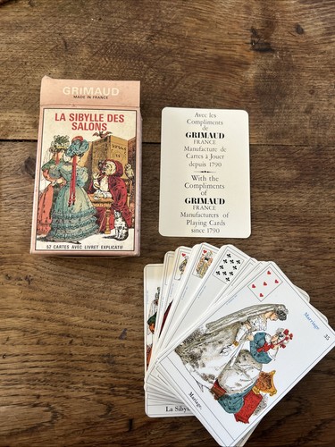Jeu cartes tarot - de,