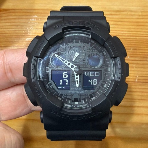 Montre noire casio - montre,