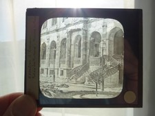 RUINES DE PARIS 1871 ESCALIER