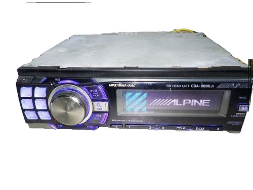 Alpine cda 9886ji 1din car - 1din,