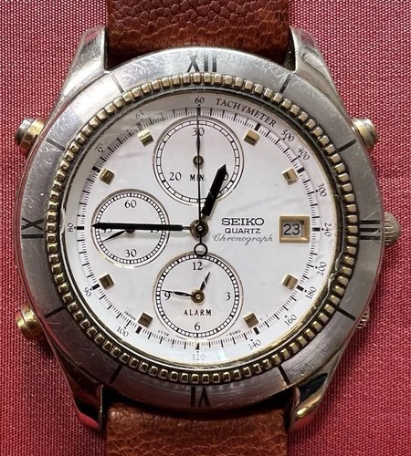 Seiko alarme chronographe - seiko,