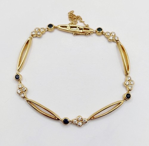 Bracelet vintage 18k - bracelet, or