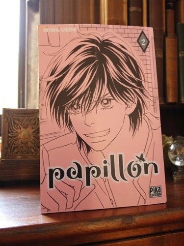 Manga papillon livre - papillon,