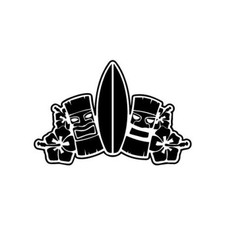 Tiki Planche de surf totem