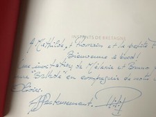 Instants De Bretagne - PLISSON PHILIP / DE KERSAUSON OLIVIER.ENVOI.signe
