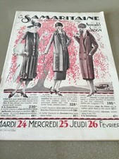 CATALOGUE LA SAMARITAINE