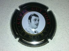 Capsule de Champagne VEUVE DOUSSOT (6. cuvée Guy Joly noir)