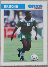 Fiche Onze Mondial card AUGUSTINE OKOCHA Nigéria Eintracht Francfort football