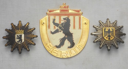 Lot plaque berlin insignes - lot, de