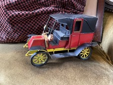 Ancienne Voiture Tacot Taxi De La Marne Renault AG1 1914 Métal 