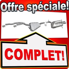 Ligne pot d'échappement pour