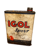 ANCIEN BIDON HUILE DE VOITURE