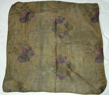 Foulard vintage  - 90cm x 90cm -  100% soie  TBEG  Scarf