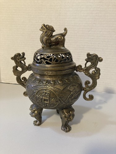 Marked china bronze dragon - china,
