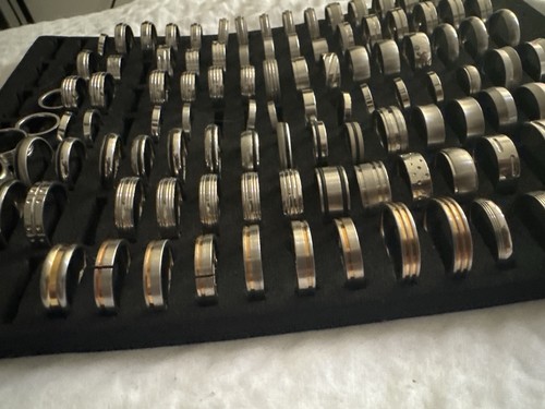Lot bague acier - lot,