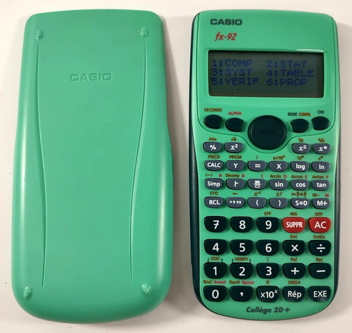 Calculatrice casio 2d - casio, 92