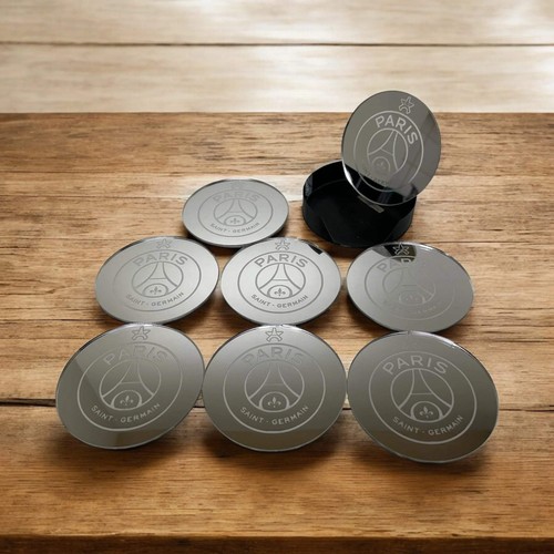 Dessous verre psg logo - verre,