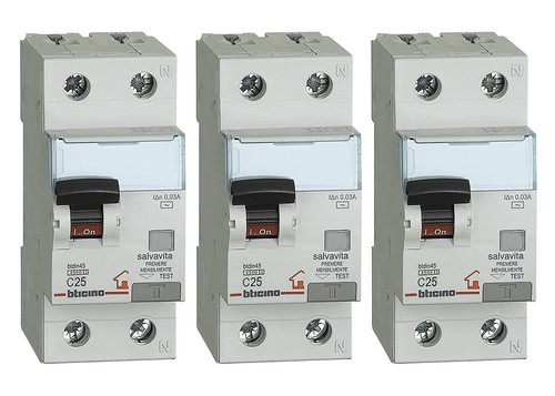 3xbticino gc8813ac25 - 3xbticino,