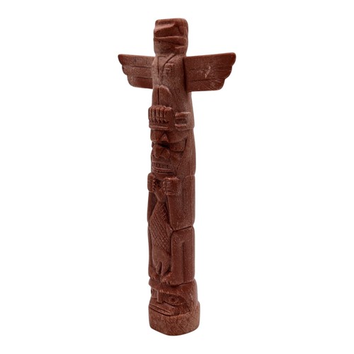 Playmobil totem marron indien