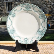 Assiette plate ancienne en