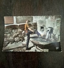 CPA Carte Postale Ancienne CHAUDES AIGUES La Source Du Par Écrite Oblitérée 1961