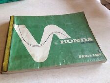 Honda part list GL1000 GL 1000