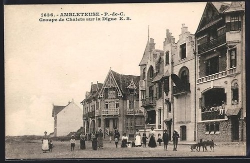 Cpa ambleteuse de - cpa, /p.-de-c
