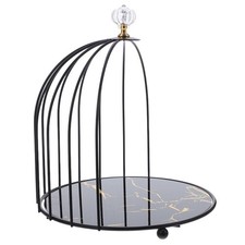  Présentoir à desserts en forme de cage à oiseaux : présentoir à gâteaux à 1