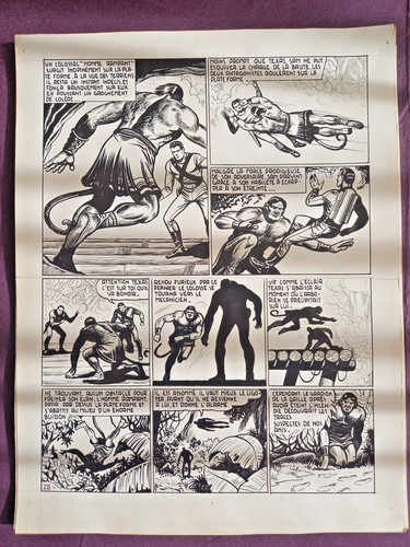 Planche originale raoul - planche,