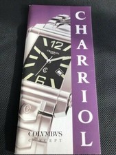 Watch catalog / Catalogue montres CHARRIOL 1999 30 pages  + tarif DM