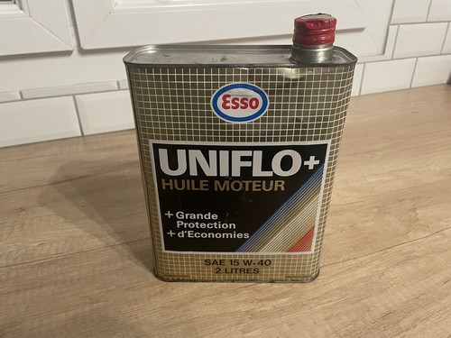 Esso uniflo bidon - uniflo, d’huile