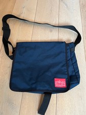 Sac Messenger Manhattan Portage Made in New York USA Bleu
