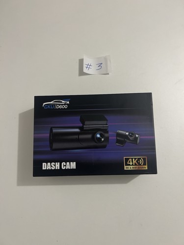 Dash cam gku d600 avant - dash, et