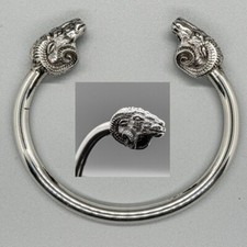 RAM Tête Crâne 925 Argent