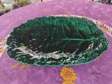 Plat de Service Vert Barbotine