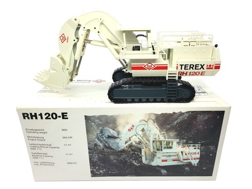 Rh120e mining front shovel - o&k,