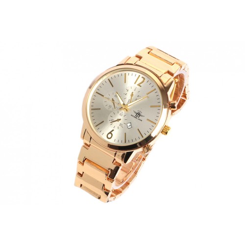 Montre homme bracelet doree - montre,