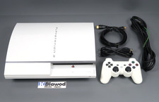 Console SONY PLAYSTATION 3 PS3 Céramique Blanche CECHH00 CW 40Go F/S Testée J...