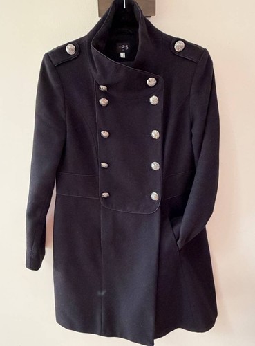 Manteau militaire laine marine