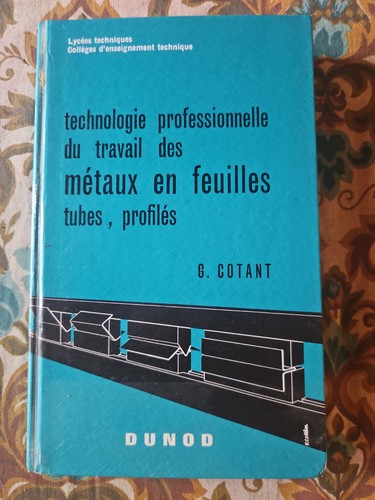 Technologie professionnelle - technologie, du
