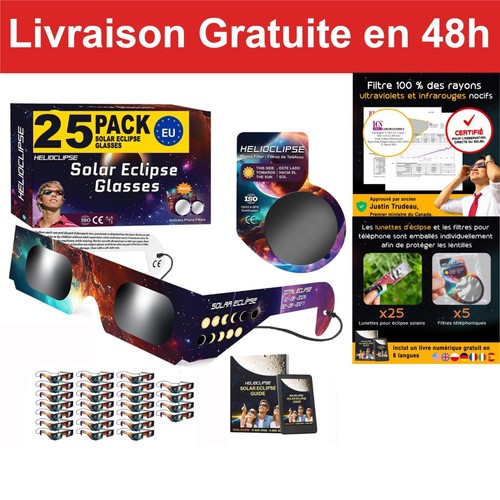 Lunettes éclipse solaire 2026