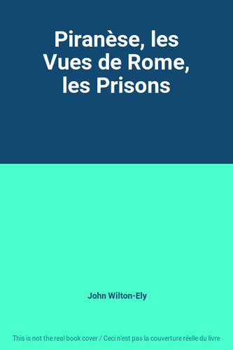 Piranèse les vues rome - piranèse,, de