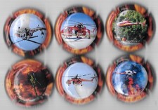 capsules de champagne   PASCAL  MANCHIN    .LES POMPIERS  N°  25  A   30