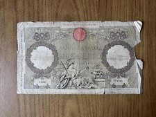 Royaume D'Italie Billet Livres